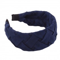 Womens Stylish Wide Elegant Cloth Headband Hair Band Hairband Accessory, Blue