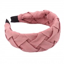 Womens Stylish Wide Elegant Cloth Headband Hair Band Hairband Accessory, Pink