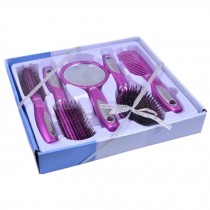 Premium Durable Hair Comb Afro Pick Anti-static Combs Anti-Static,5 PCS,Purple