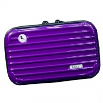 Personalized Cosmetic Bags Makeup Bags Cosmetic Pouches, Purple