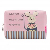 Portable Makeup Bags Wash Bag Travel Cosmetic Bag Storage Bag, Mouse