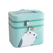 Simple Cute Large-capacity Portable Cosmetic Bag#G
