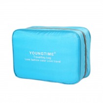 Unisex Waterproof Cosmetic Makeup Bag Travel Kit Organizer Luggage,blue C