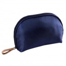 Simple Creative Cosmetic Box Makeup Box Bag Mini Bag Travel Portable Makeup Bags, Navy Blue#1