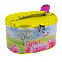 Cosmetic Zipper Makeup Bag Toiletry Sundry Organizer Travel Carry Case-Windmill