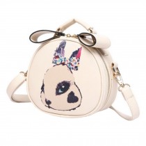 Purse Bag Single Shoulder Strap Bag Girlfriend Kid Birthday Gift Leisure Cute Rabbit,off-white