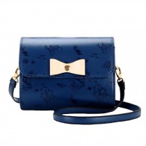 Purse Bag Single Shoulder Strap Bag Girlfriend Kids Birthday Gift Leisure Cute Small Bag, Navy Blue