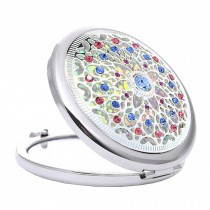 Lovely Make-up Mirror Beauty Collapsible Two-Sided Cosmetic Mirror Star Bright