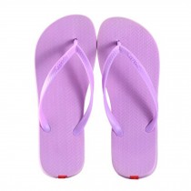 Unisex Casual Flip-flops Beach Slippers Anti-Slip House Slipper Sandals Purple