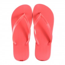 Unisex Casual Flip-flops Beach Slippers Anti-Slip House Slipper Watermelon Red