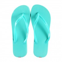 Unisex Casual Flip-flops Beach Slippers Anti-Slip House Slipper Azure Blue