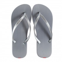 Unisex Casual Flip-flops Beach Slippers Anti-Slip House Slipper Grey