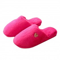 Womens Winter Warm & Cozy  Indoor Shoes House Slipper, Rose Red