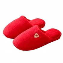 Womens Winter Warm & Cozy  Indoor Shoes House Slipper, Red