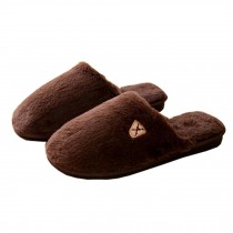 Mens Winter Warm & Cozy  Indoor Shoes House Slipper, Brown