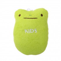 Lovely Cotton Children/Infant Baby Mesh Foamy Bath Sponges Frog