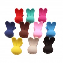 Set of 15 Baby Girl Hair Bangs Hair Claw Clips Hair Pin Color Random Rabbit B