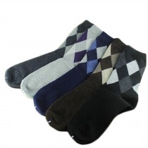 Set of 5 Pairs Men Autumn/Winter Thicken Warm Cotton Socks H