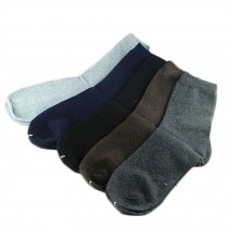 Set of 5 Pairs Men Autumn/Winter Thicken Warm Cotton Socks X