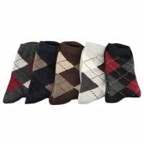 Set of 5 Pairs Men Autumn/Winter Thicken Warm Cotton Socks Z