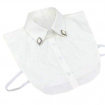 Stylish Clothing Accessories Womens Shirt Collar Detachable Neckband False Collar #14