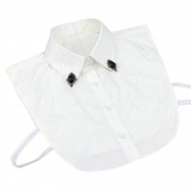 Stylish Clothing Accessories Womens Shirt Collar Detachable Neckband False Collar #15