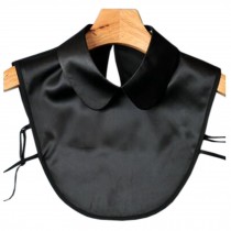 Elegant Korean Fake Collar Shirt Collar Detachable False Collar Stand Collar Black B