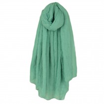 Womens Fashion Solid Scarves Comfortable Scarf Shawl Wrap Neck Wear, Mint green