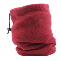Unisex Warm Scarf Loop Scarfs Headscarf Head Wrap Neck Scarves, Wine