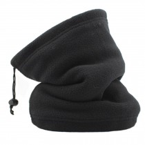 Unisex Warm Scarf Loop Scarfs Headscarf Head Wrap Neck Scarves, Black