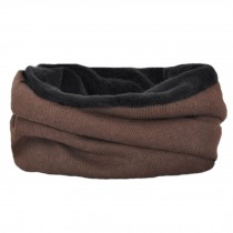 Unisex Warm Scarf Loop Scarfs Headscarf Head Wrap Scarves Cap Hat, Coffee