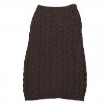 Winter Warm Knit Scarf Knitted Scarves Loop Scarfs Neck/Shoulder Wrap, Brown
