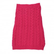 Winter Warm Knit Scarf Knitted Scarves Loop Scarfs Neck/Shoulder Wrap, Rose Red