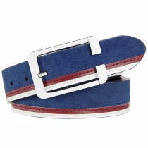 Artificial Leather Belts Bales Catch Fashionable Joker Casual, Mens/Boys, Blue