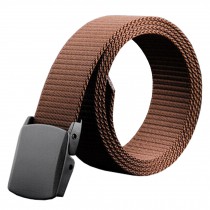 Casual Knitting/Canvas Belts for Mens & Boys Fashionable Bales Catch Belt Brown