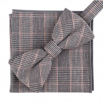 Fashion Casual Bow Tie Pocket Square Business Necktie Pocket Cloth NO.12