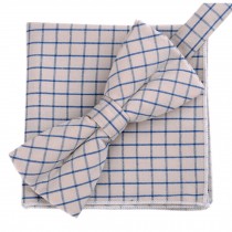 Fashion Casual Bow Tie Pocket Square Business Necktie Pocket Cloth NO.15