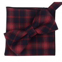 Fashion Casual Bow Tie Pocket Square Business Necktie Pocket Cloth NO.20