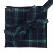Fashion Casual Bow Tie Pocket Square Business Necktie Pocket Cloth NO.21
