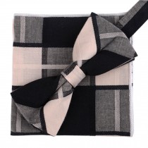 Fashion Casual Bow Tie Pocket Square Business Necktie Pocket Cloth NO.22