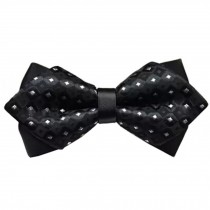 Men's Classic Pre-Tied Formal Tuxedo Bow Tie Wedding Ties Necktie, NO.4