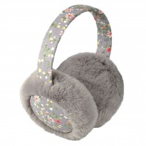Small Floral Super Comfy Cute Girls Plush Lovely  Earmuffs For The Winter/ Soft And Warm