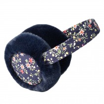Super Comfy Cute Girls lush Lovely  Earmuffs For The Winter Small Floral / Soft And Warm