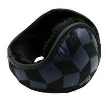 Outdoor Comfortable Earmuff Ear Warmer Foldable Winter Accessory, Blue&Black