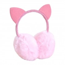 Lovely Cat Ears Super Soft Earmuffs Winter Earmuffs Ear Warmers, Pink
