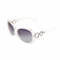 New Fashion Full Frame Beautiful  Sunglasses for Women White
