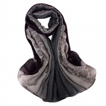 Fashion Scarves Winter Warm Cotton&Linen Scarf Infinity scarf,Dark Purple