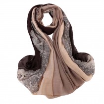 Fashion Scarves Winter Warm Cotton&Linen Scarf Infinity scarf,Khaki