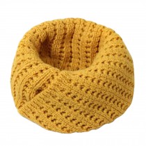 Winter Warm Knit Scarf Knitted Scarves Loop Scarfs Neck Wrap,Yellow
