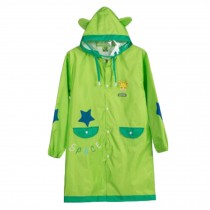 Lovely Unisex Kid's Raincoat Waterproof Raincoat Toddler,Green